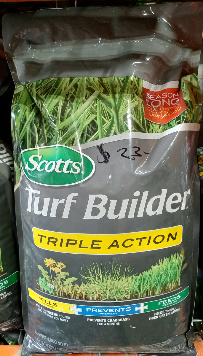 Scotts Turf Builder Triple Action Fertilizer The Loading Dock, Inc.