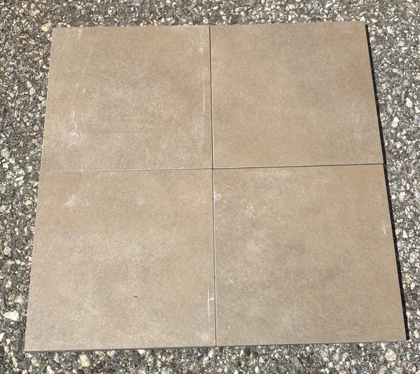 6.5" x 6.5" Porcelain Floor Tile - Veranda "Gravel"