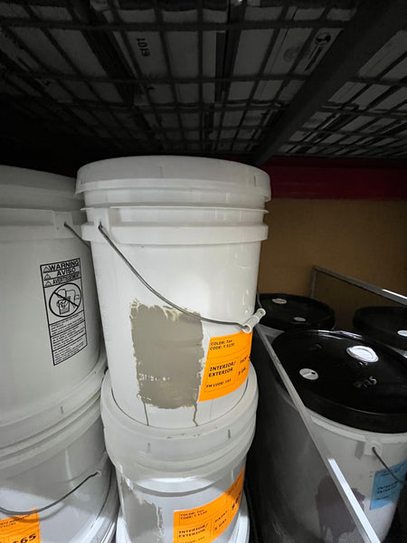 5-gallon Interior/Exterior Re-mixed Paint - Tan