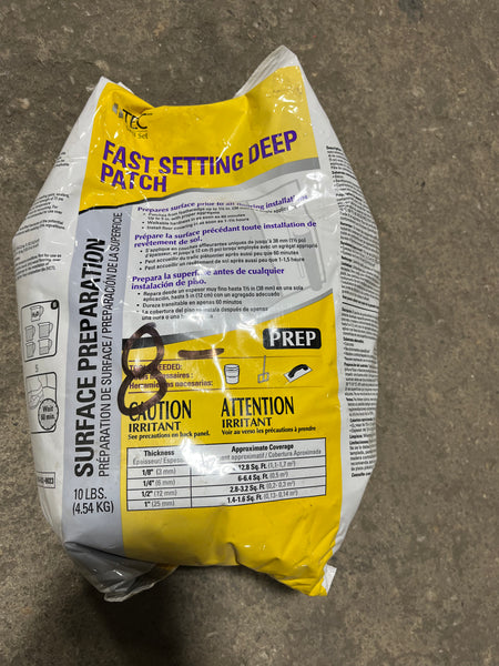 TEC Fast Setting Deep Patch