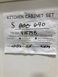 Kitchen Cabinet Set (POS#41879B) - 8 pieces