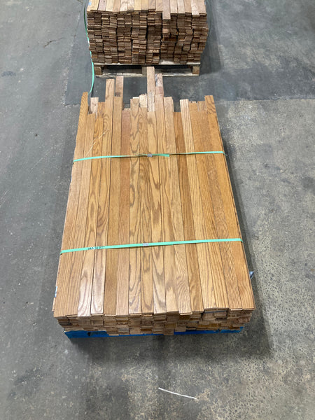 Reclaimed Oak Wood Flooring Pallet#(FLO-42-8020-B4) 417 sf