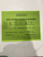 Reclaimed Oak Wood Flooring Pallet#(FLO-42-8020-B3) 253 sf