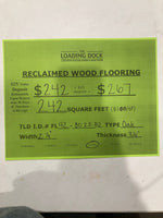 Reclaimed Oak Wood Flooring Pallet#(FLO-42-00802-B2) 242 sf
