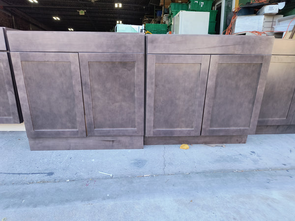 Kitchen Sink Base Cabinet - "Slate"