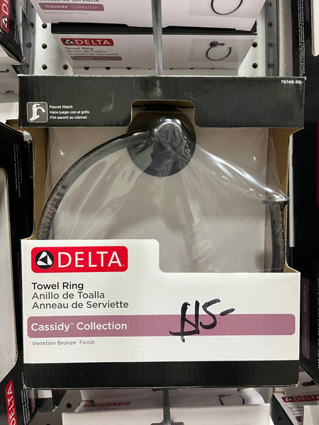 Delta® Cassidy Collection Towel Ring