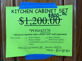 Kitchen Cabinet Set