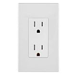 Leviton® Tamper-Resistant Duplex Electrical Wall Outlet