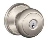 Schlage® Georgian Keyed Entry Door Knob