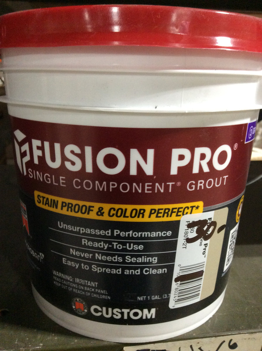 Fusion Pro Single Component Grout – The Loading Dock, Inc.