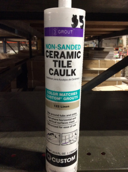 Non-Sanded & Sanded Ceramic Tile Caulk