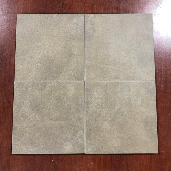 6.5" x 6.5" Porcelain Floor Tile - Veranda "Gravel"